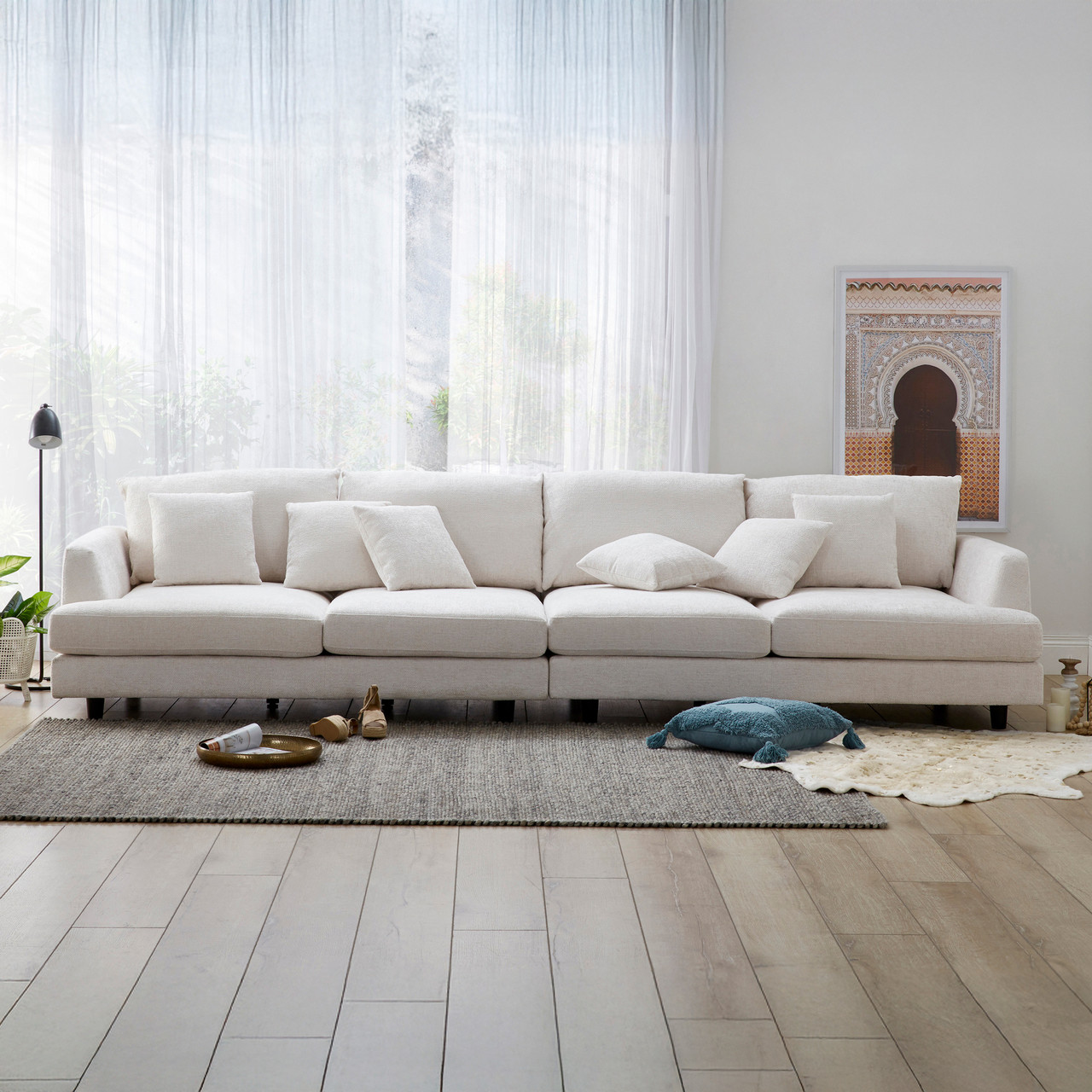 Quattro 4 seat sofa