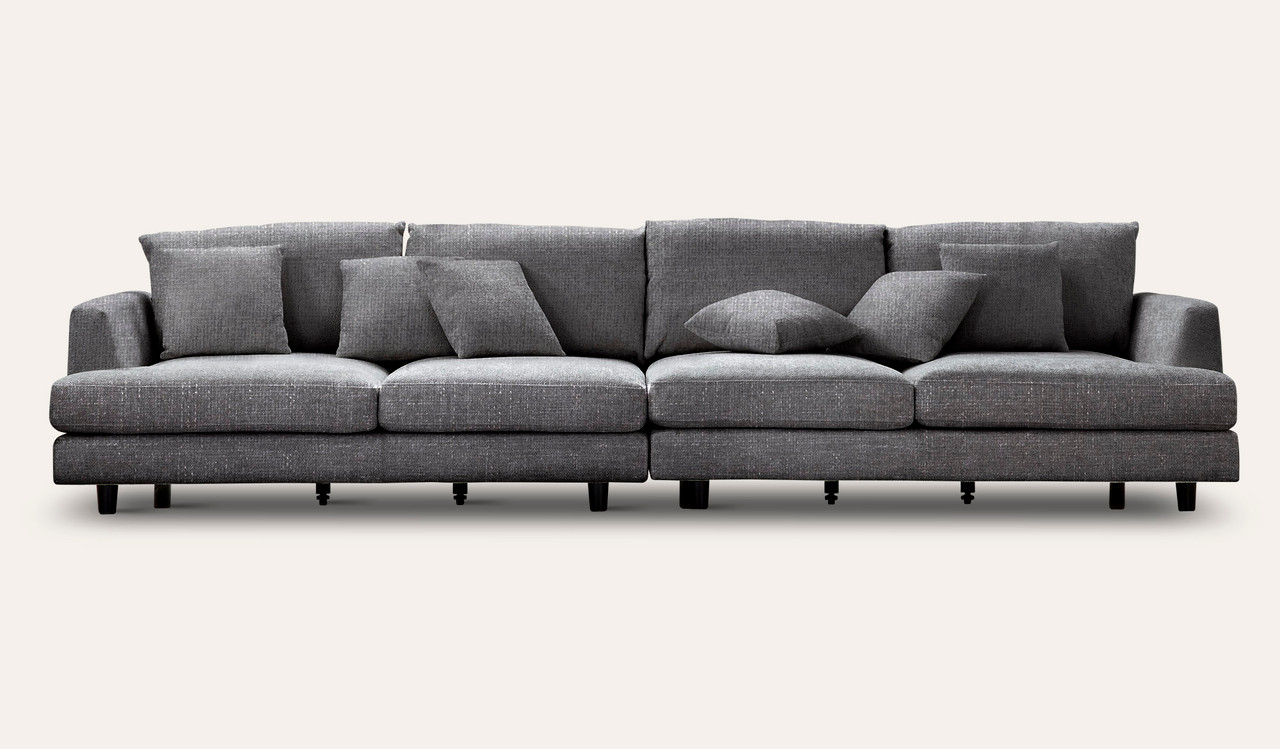 Quattro 4 seat Sofa - Mornington Licorice