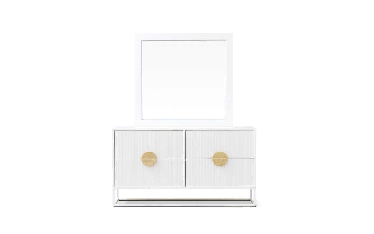 Milton dressing table + mirror