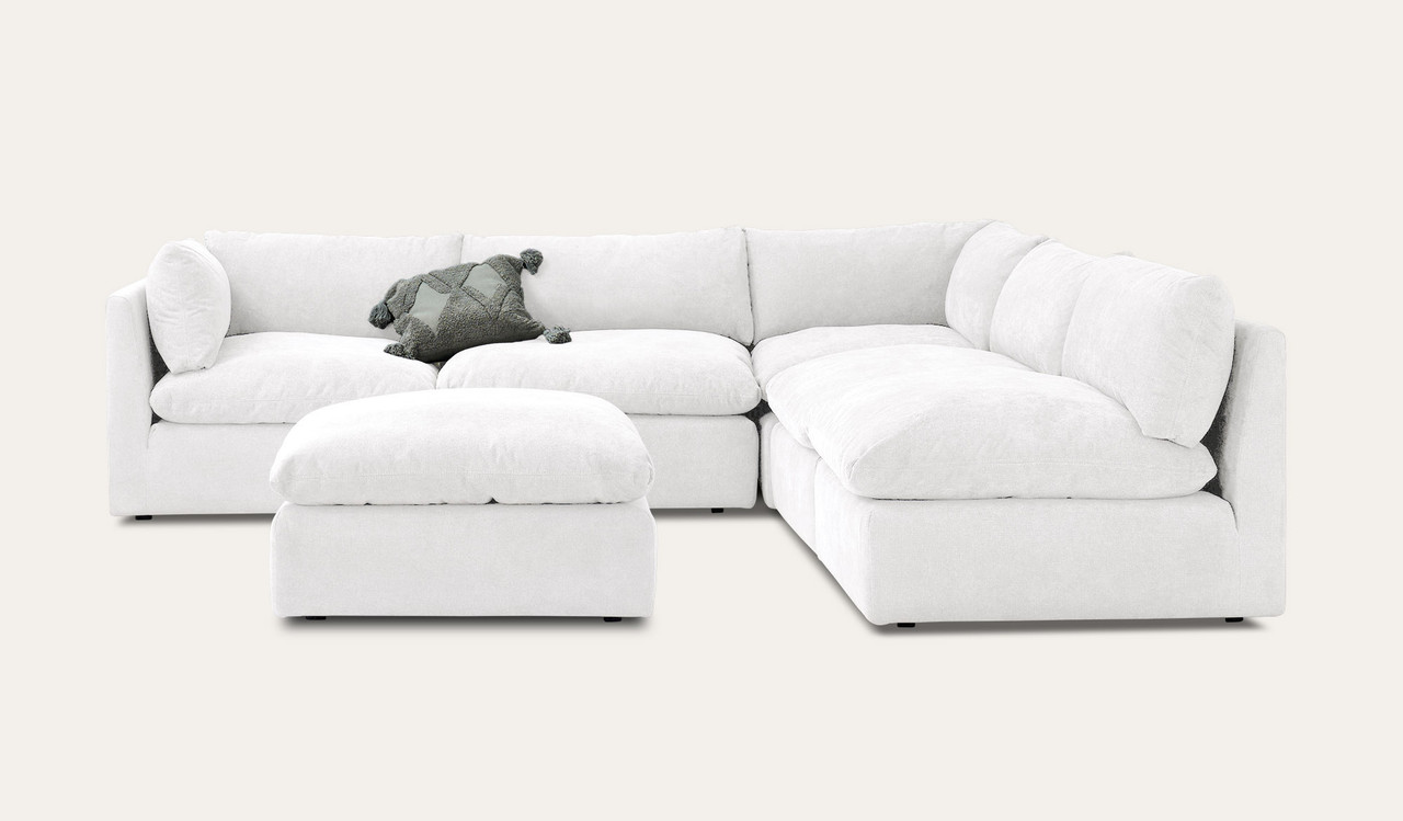 Chadwick 6 pce modular corner lounge