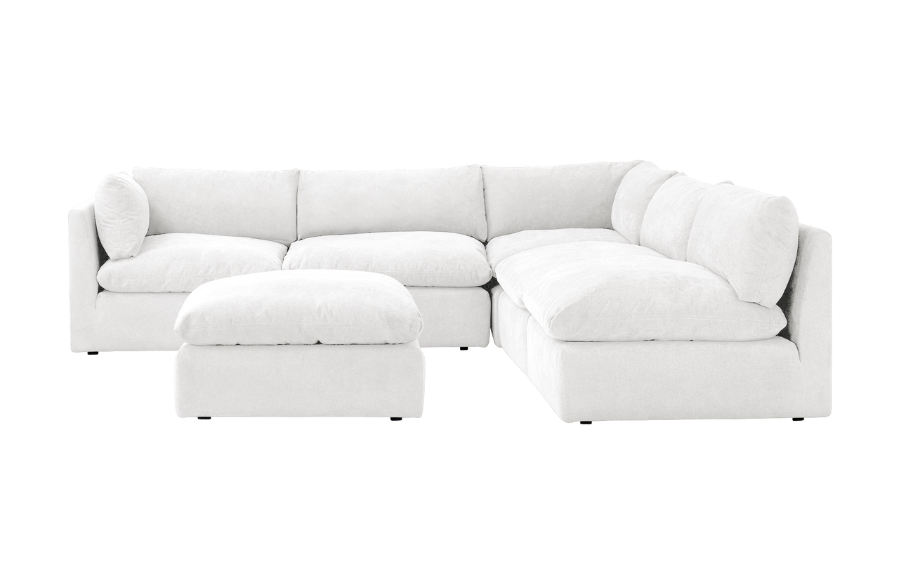 Chadwick 6 pce modular corner lounge