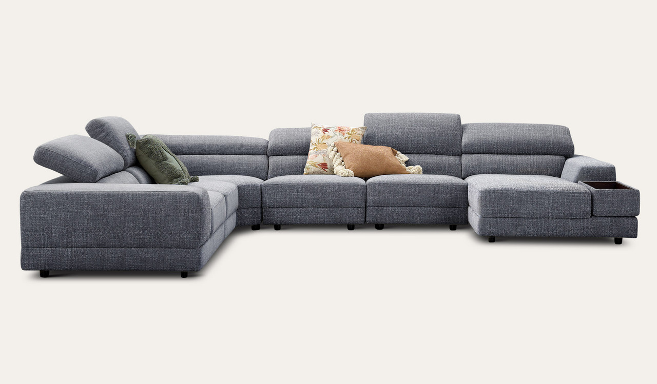 Venetian 6 seat chaise lounge