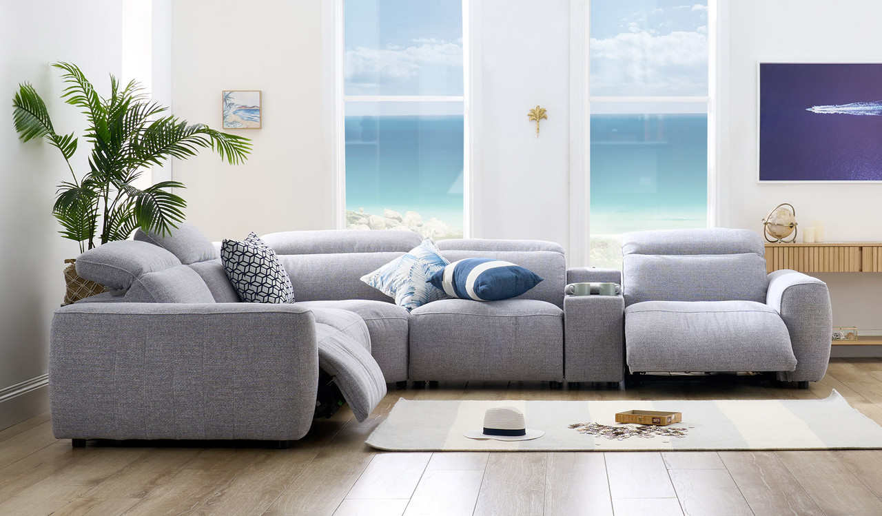 Canterbury recliner corner lounge 