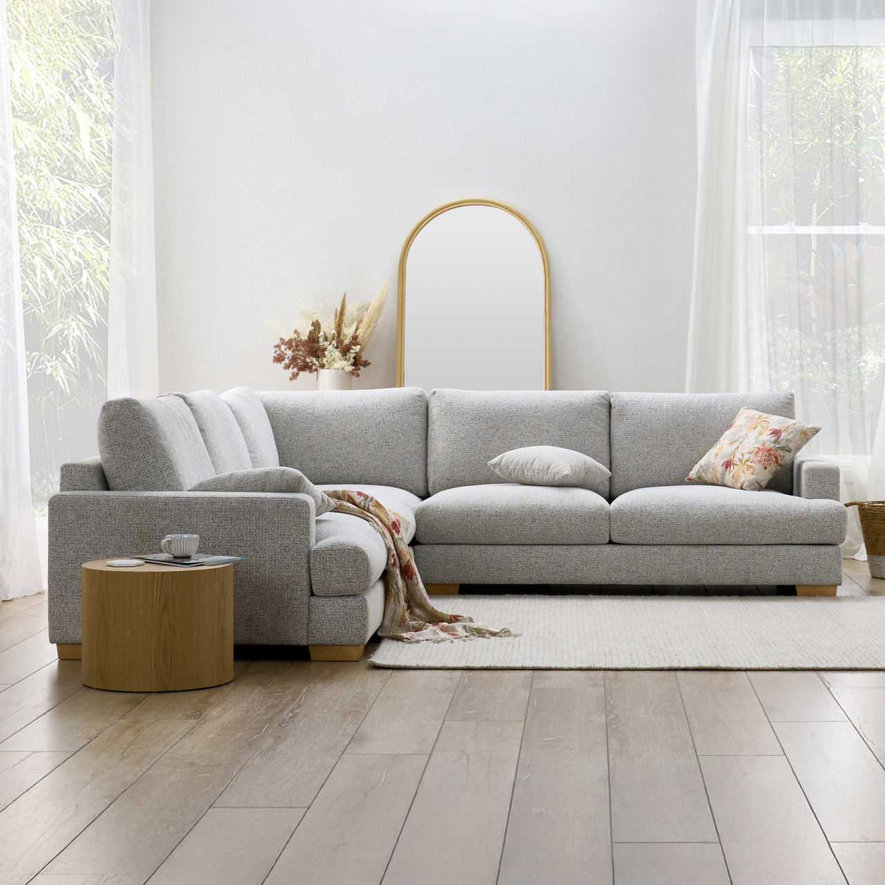 Miranda 6 seat corner lounge