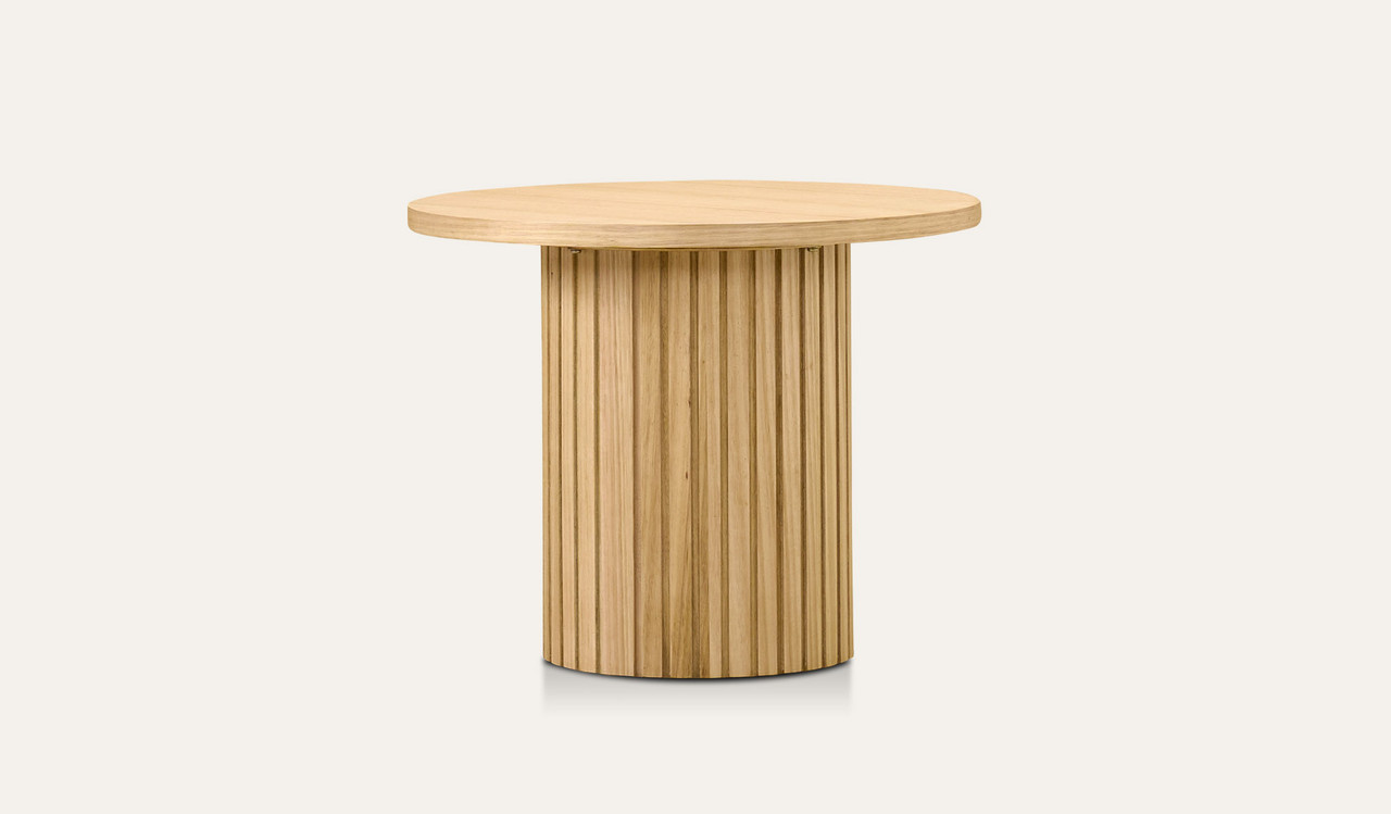 Elodie round lamp table