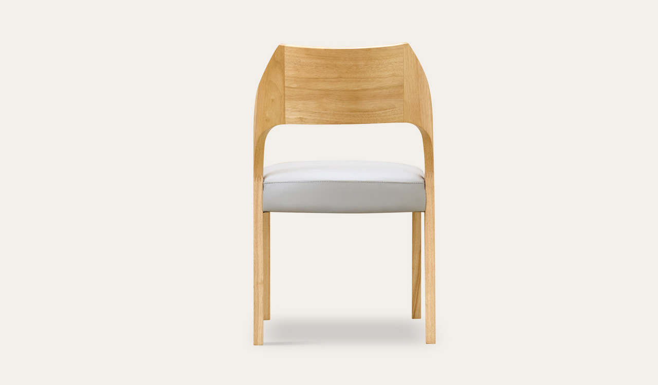 Johnny leather dining chair