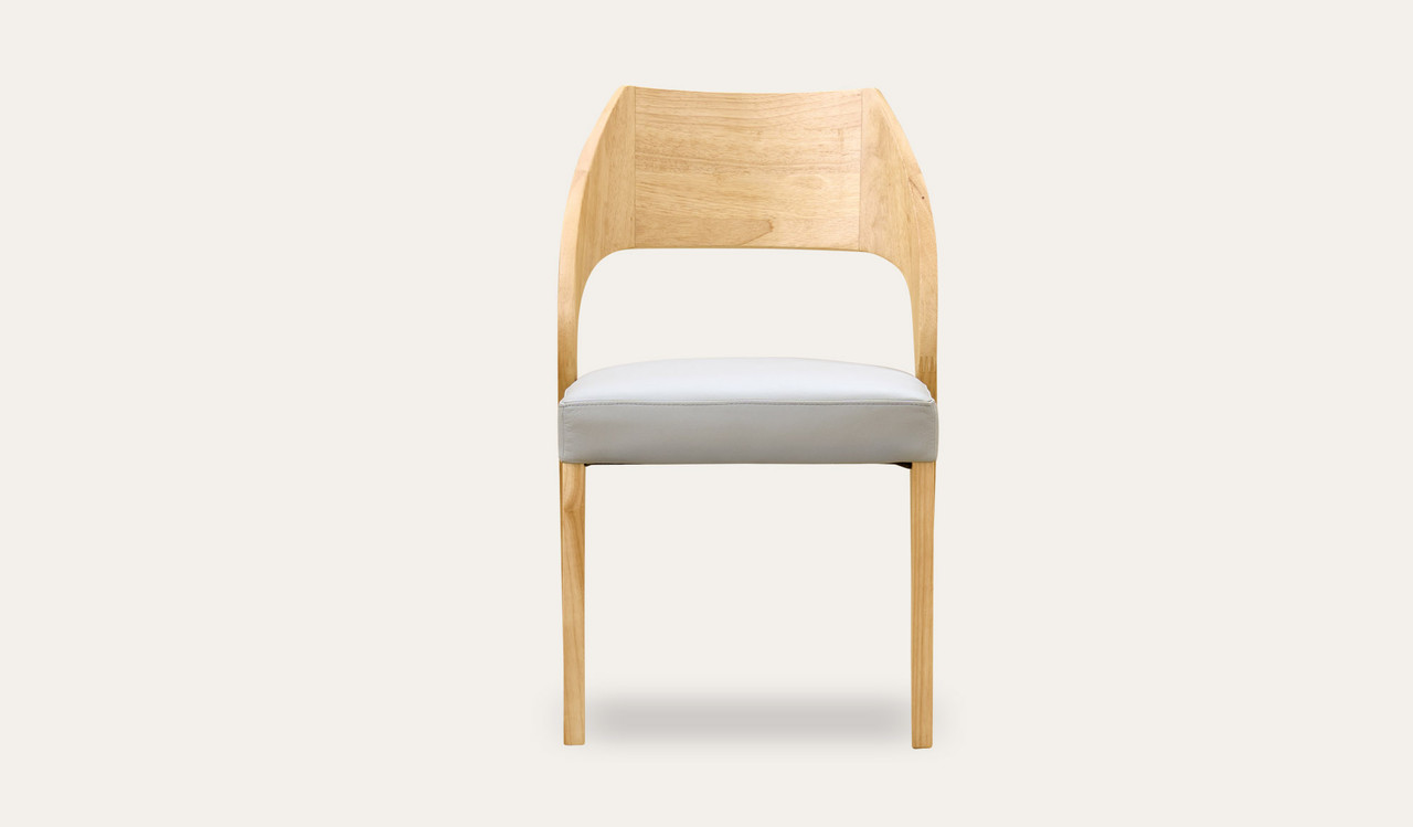 Johnny leather dining chair