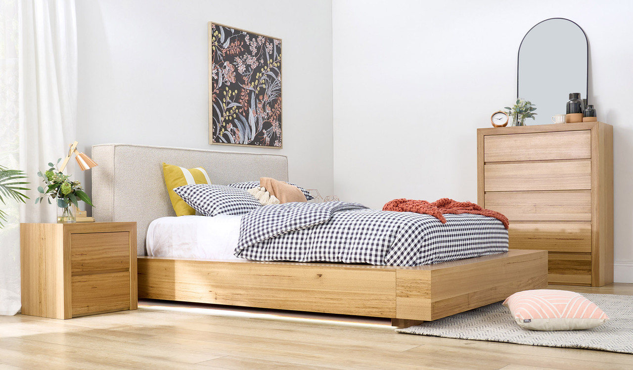 Aesha 4 pce tallboy bedroom suite