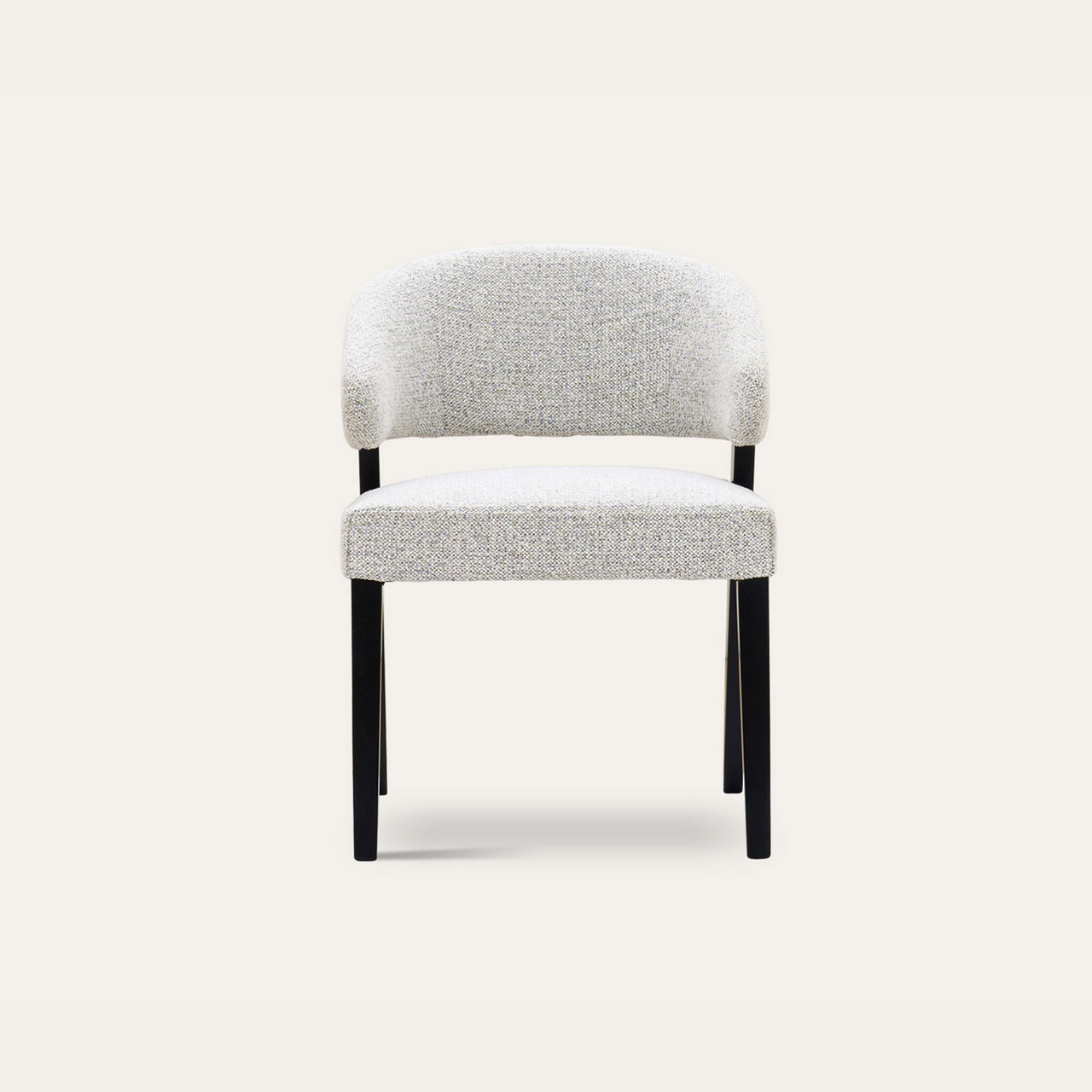 Bristol black dining chair