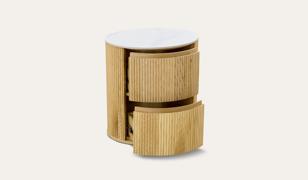 Peace bedside table