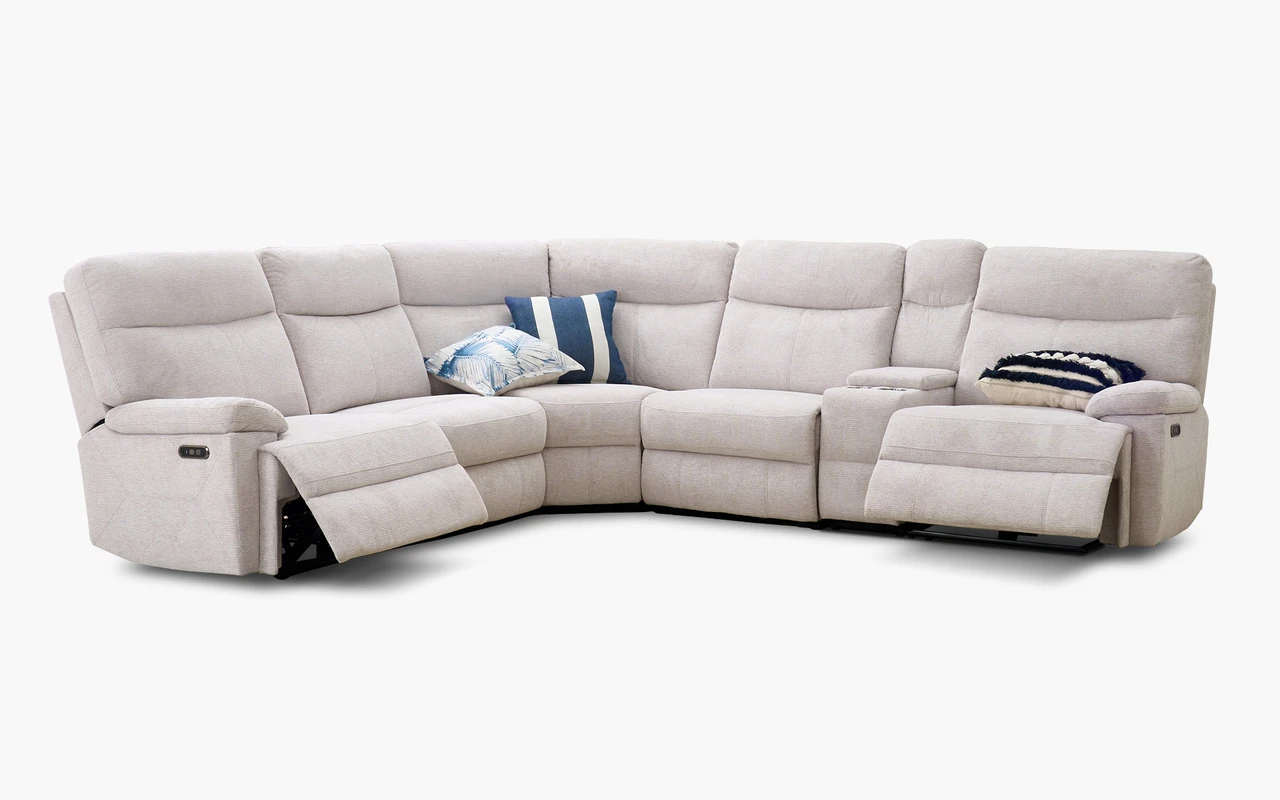 Evan 6 seat corner lounge
