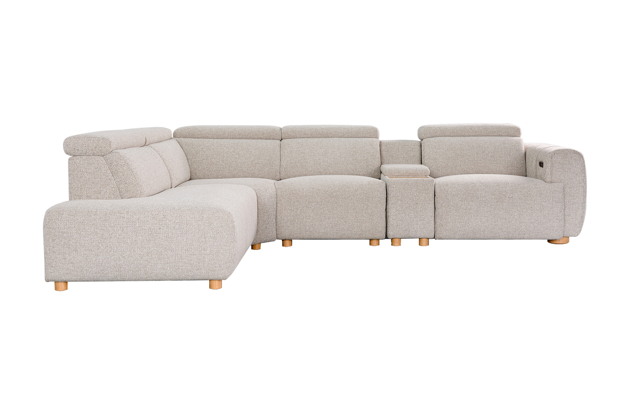 Davis 5 seat chaise recliner lounge
