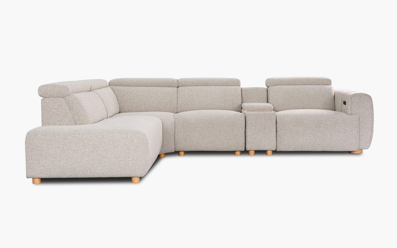 Davis 5 seat chaise recliner lounge