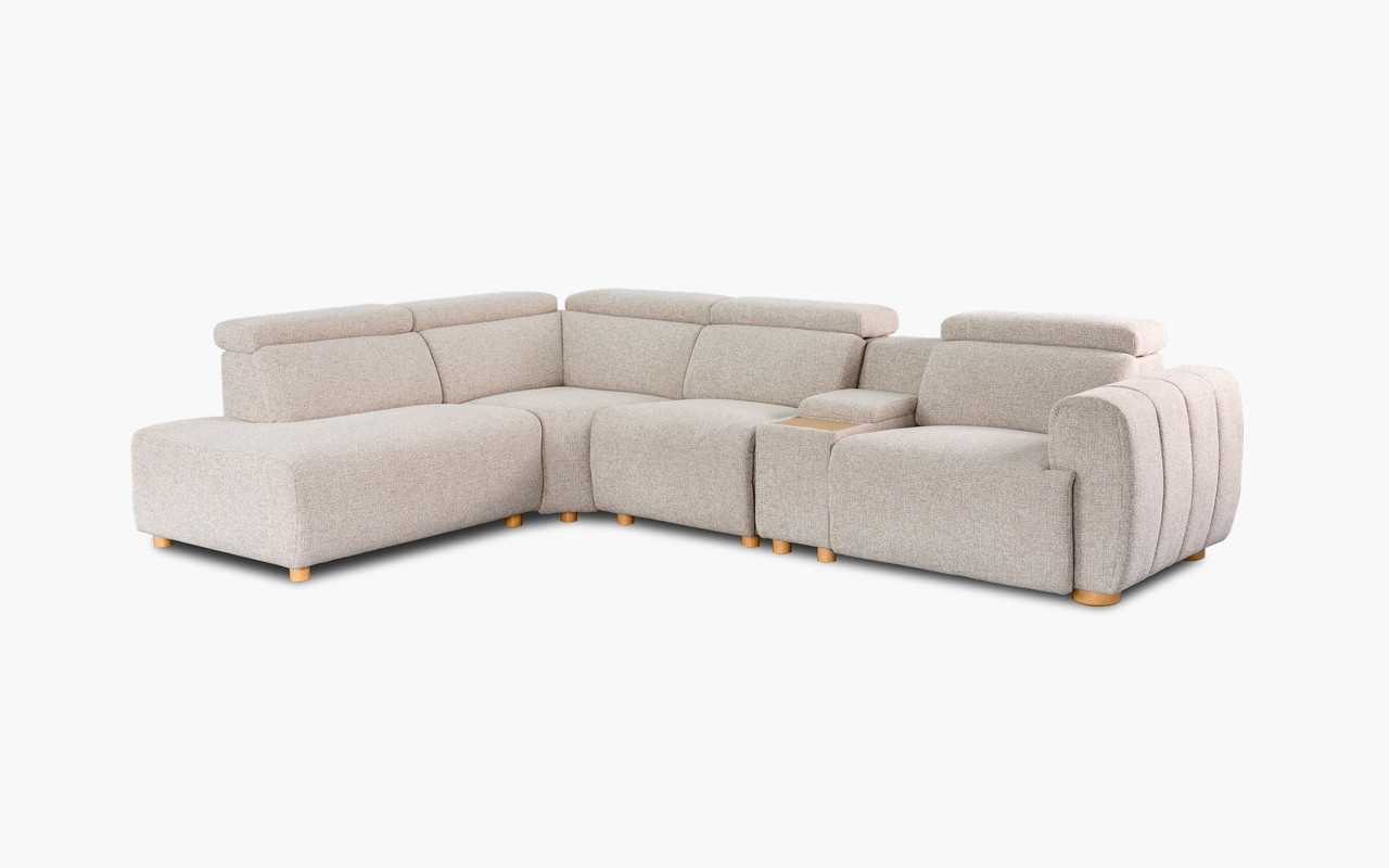 Davis 5 seat chaise recliner lounge