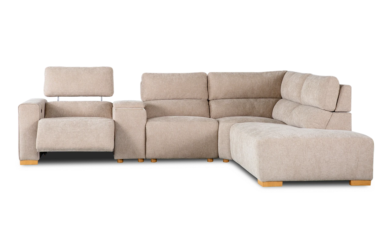 Sonoma 5 seat chaise recliner lounge