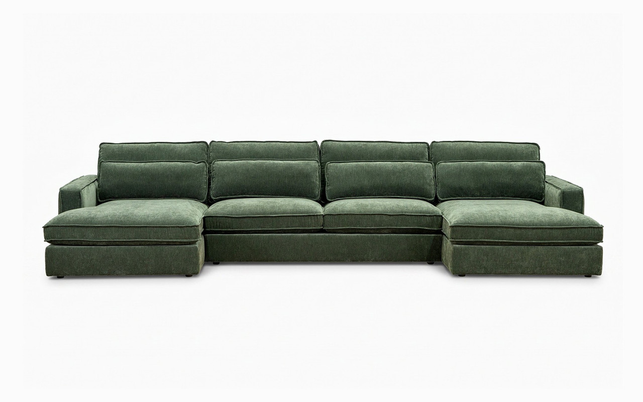 Byron 4 seat dual chaise lounge