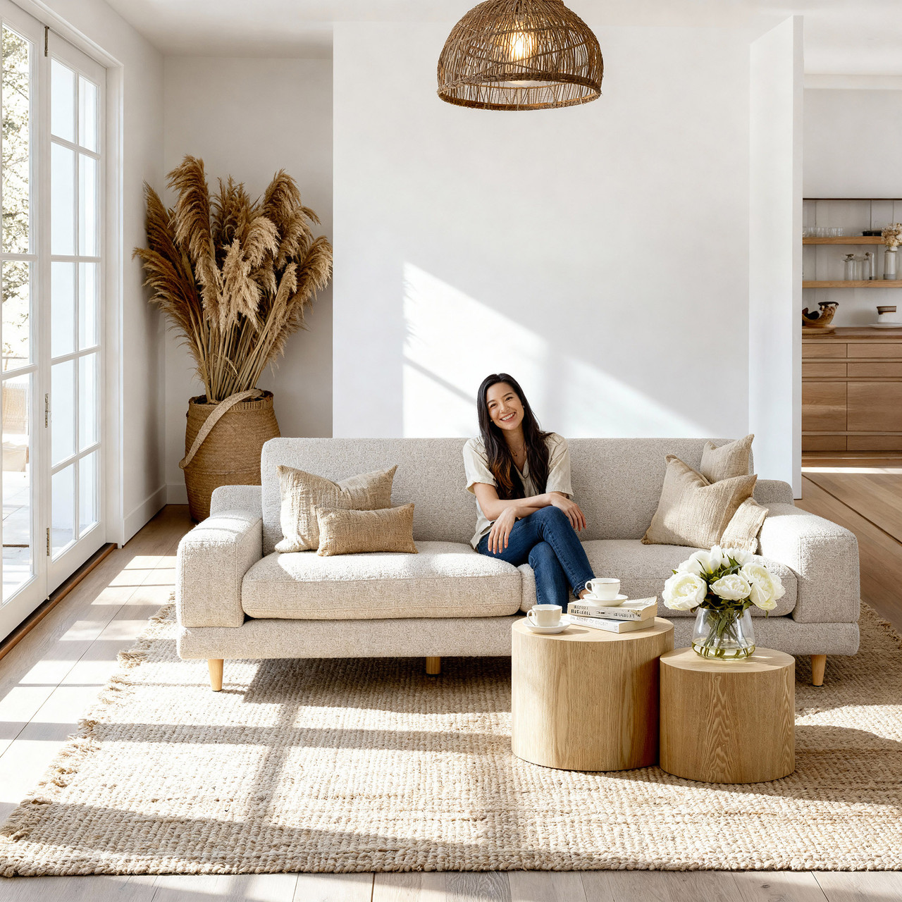Liberty 4 seat sofa