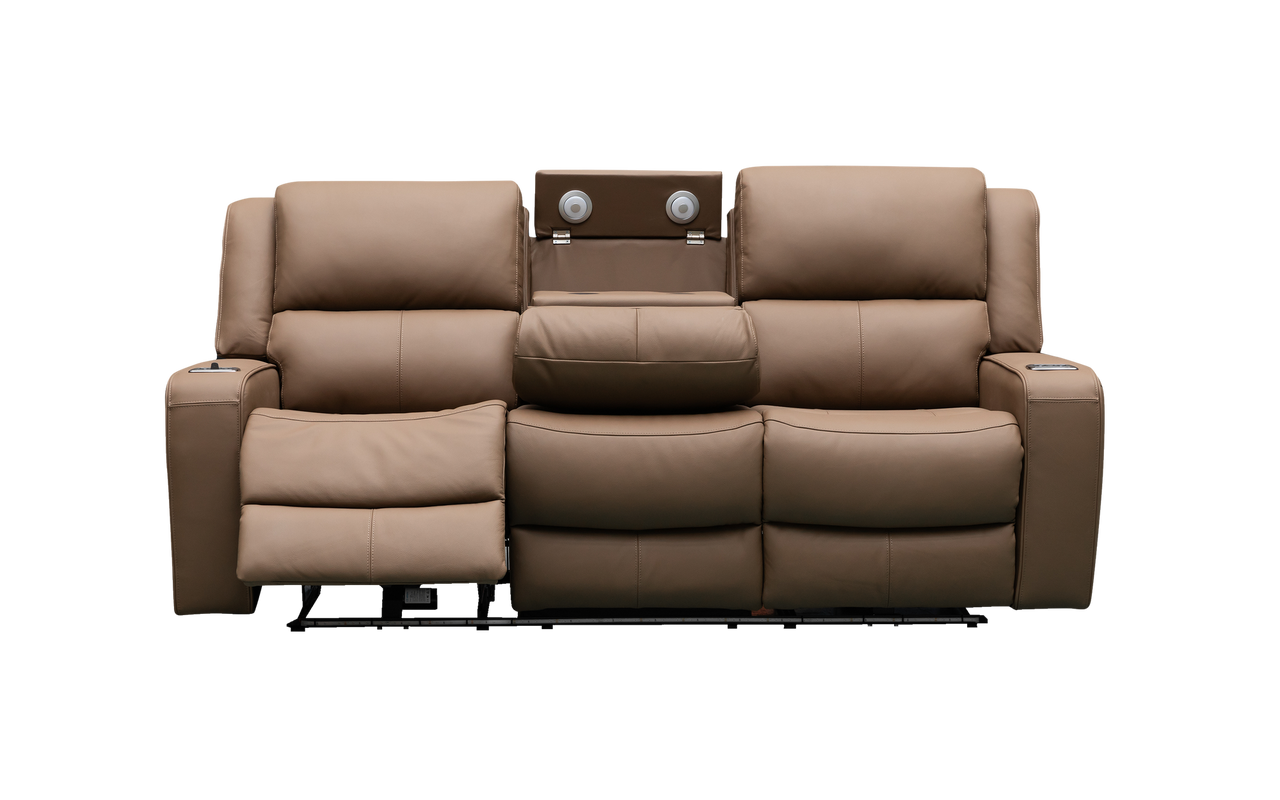 Sedona leather 3 seat recliner