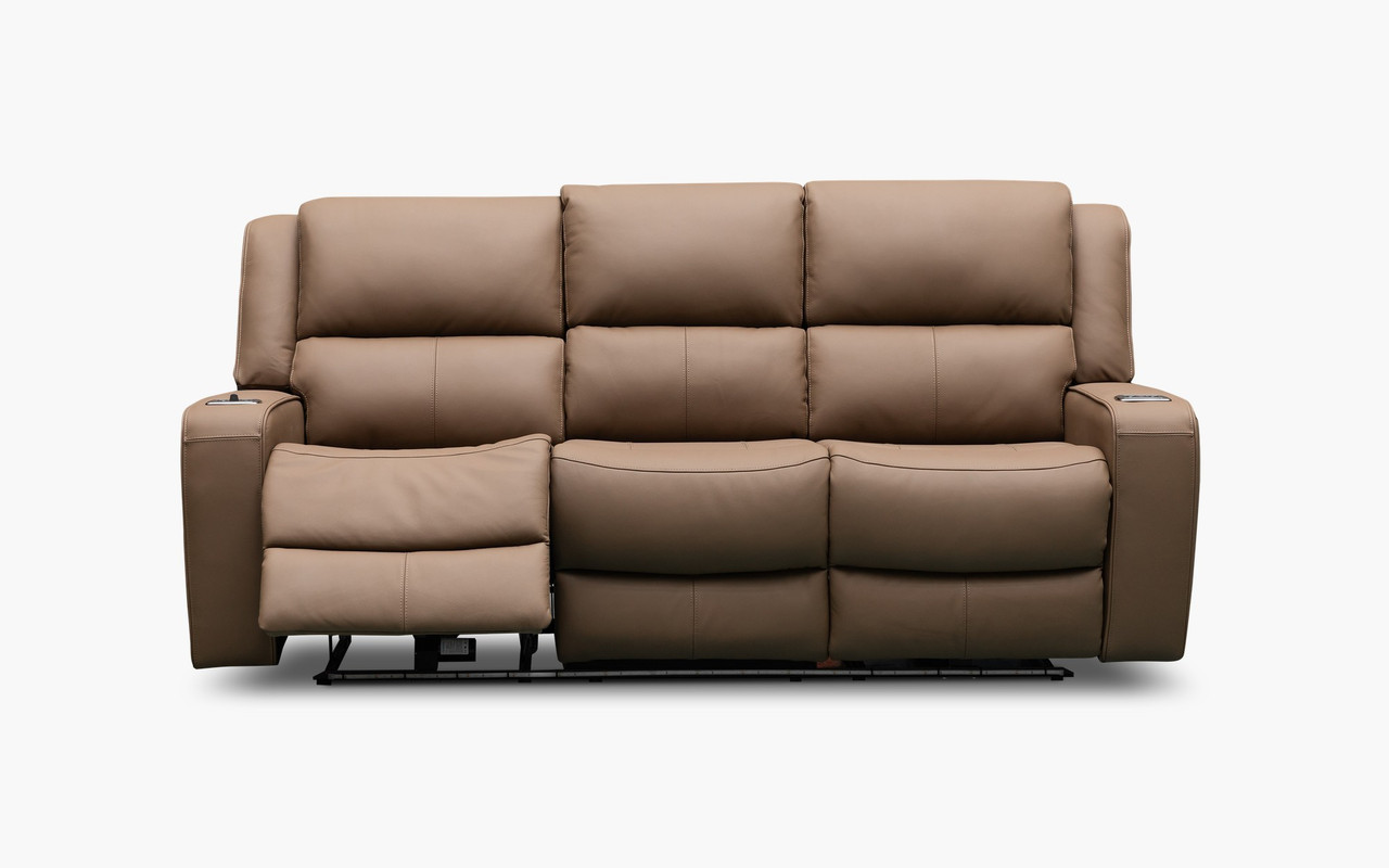 Sedona leather 3 seat recliner