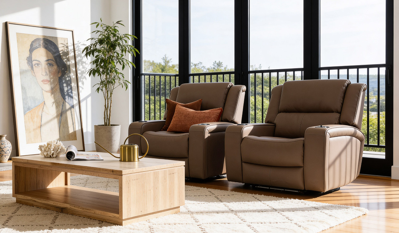 Sedona leather recliner
