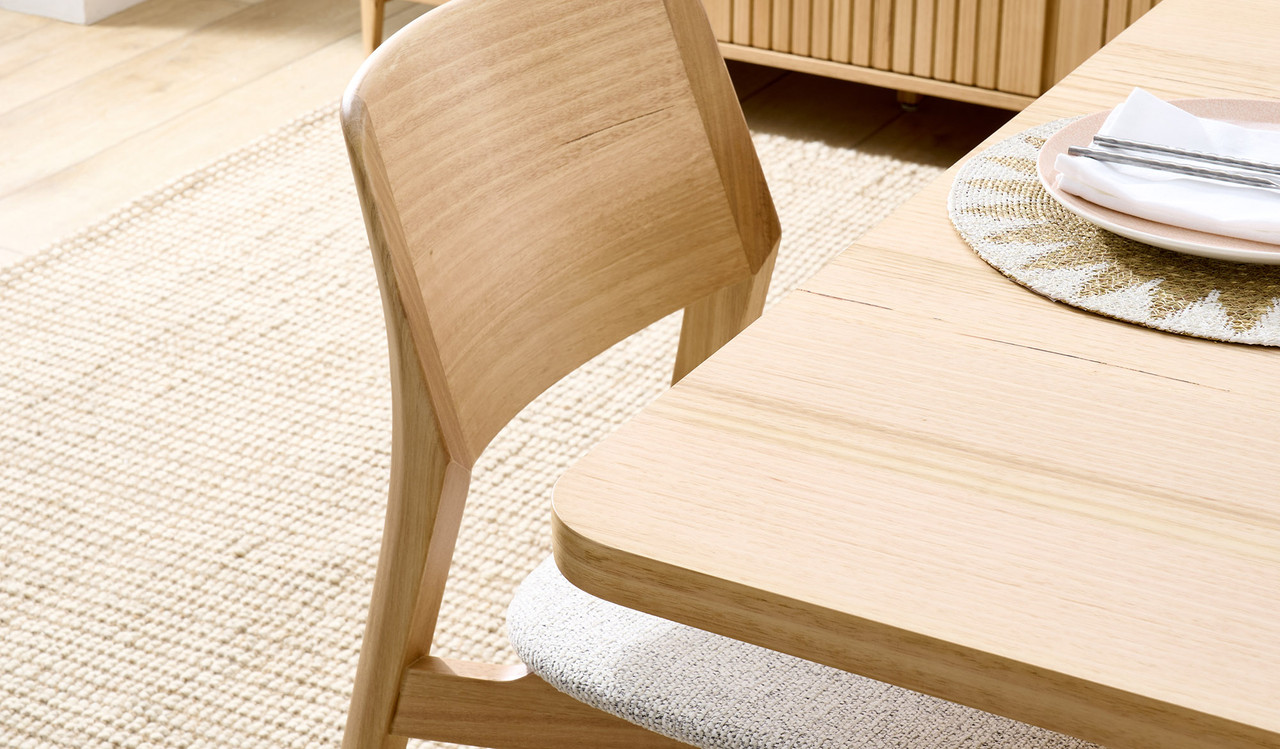 Elodie square dining table