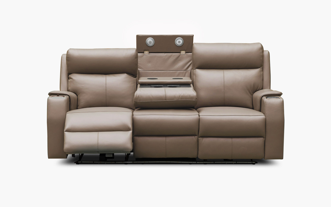Langford leather 3 seat recliner