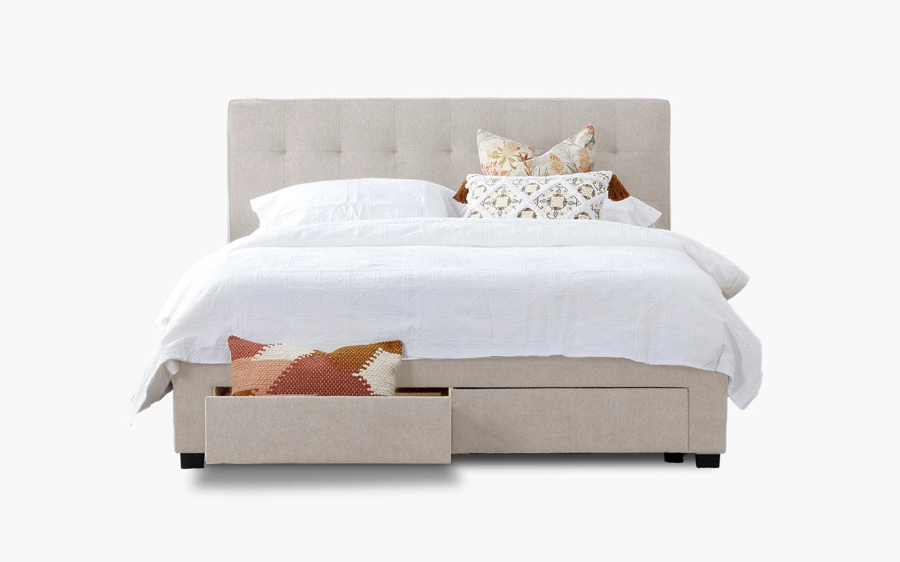 Emily bed natural 