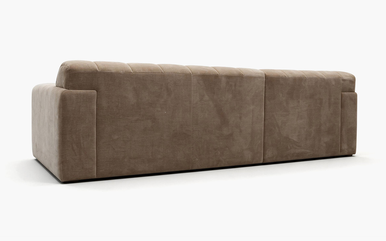 Dune 3 Seat LHF Chaise Lounge - Arden Clay Rose