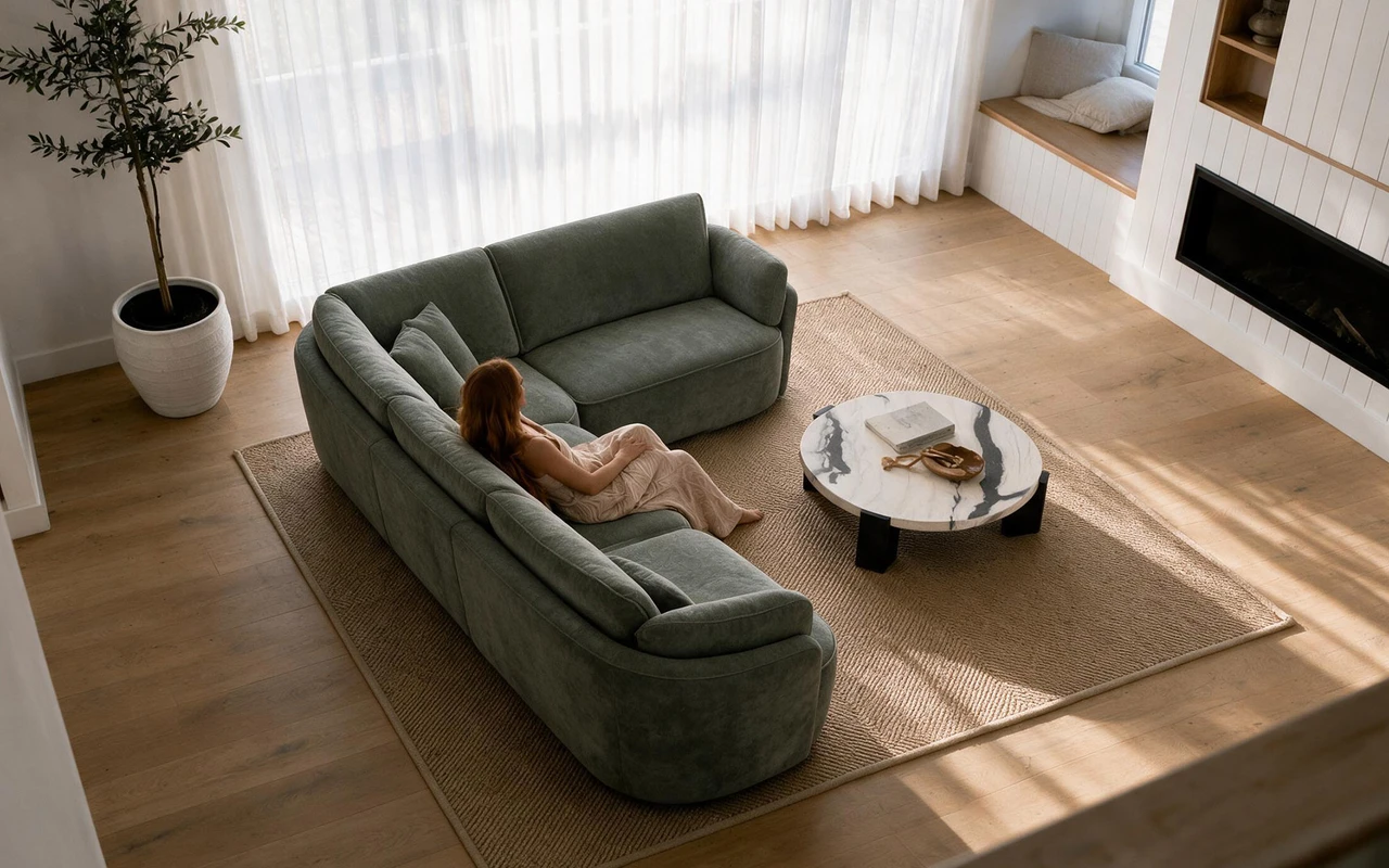 Willow Modular Lounge - Arden Sage