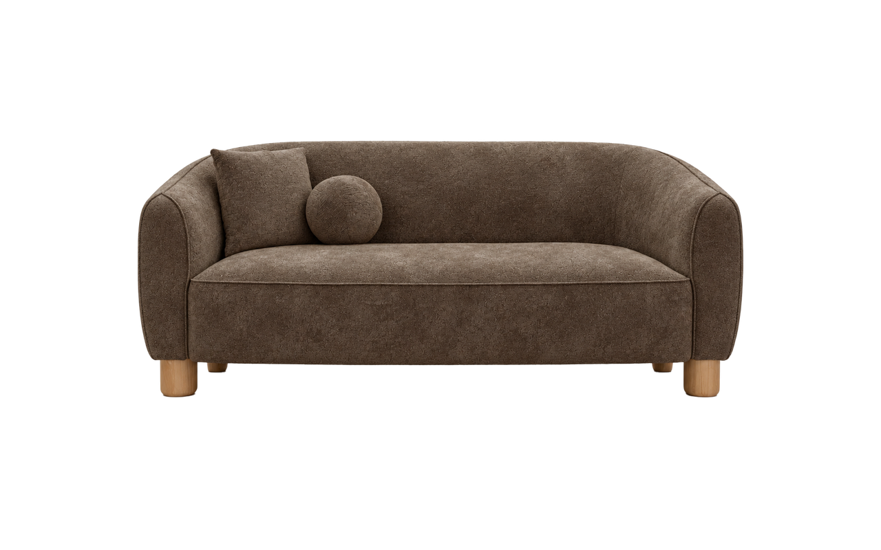 Coco 2 Seat Sofa - Cove Chocolate