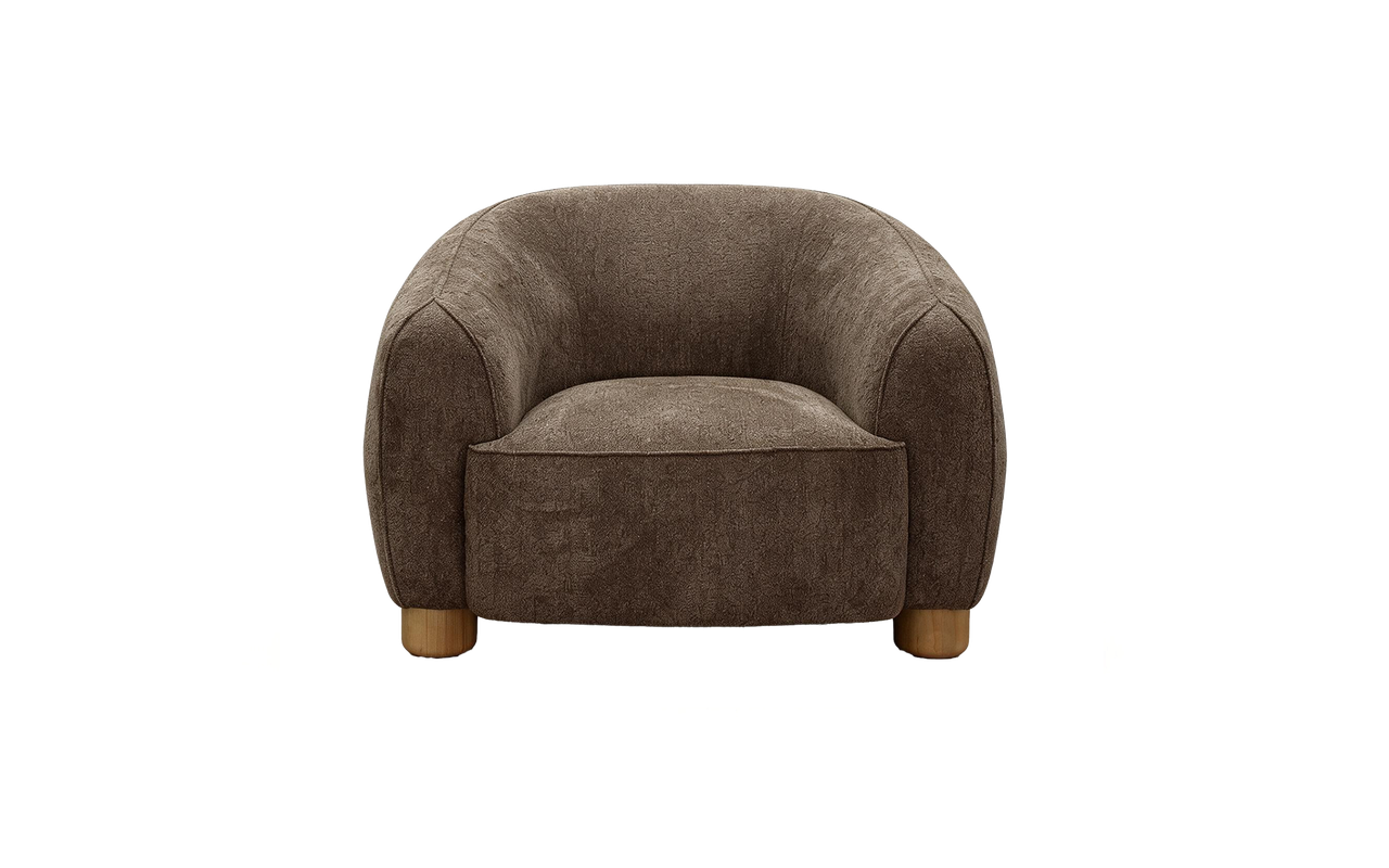 Coco Armchair - Cove Chocolate