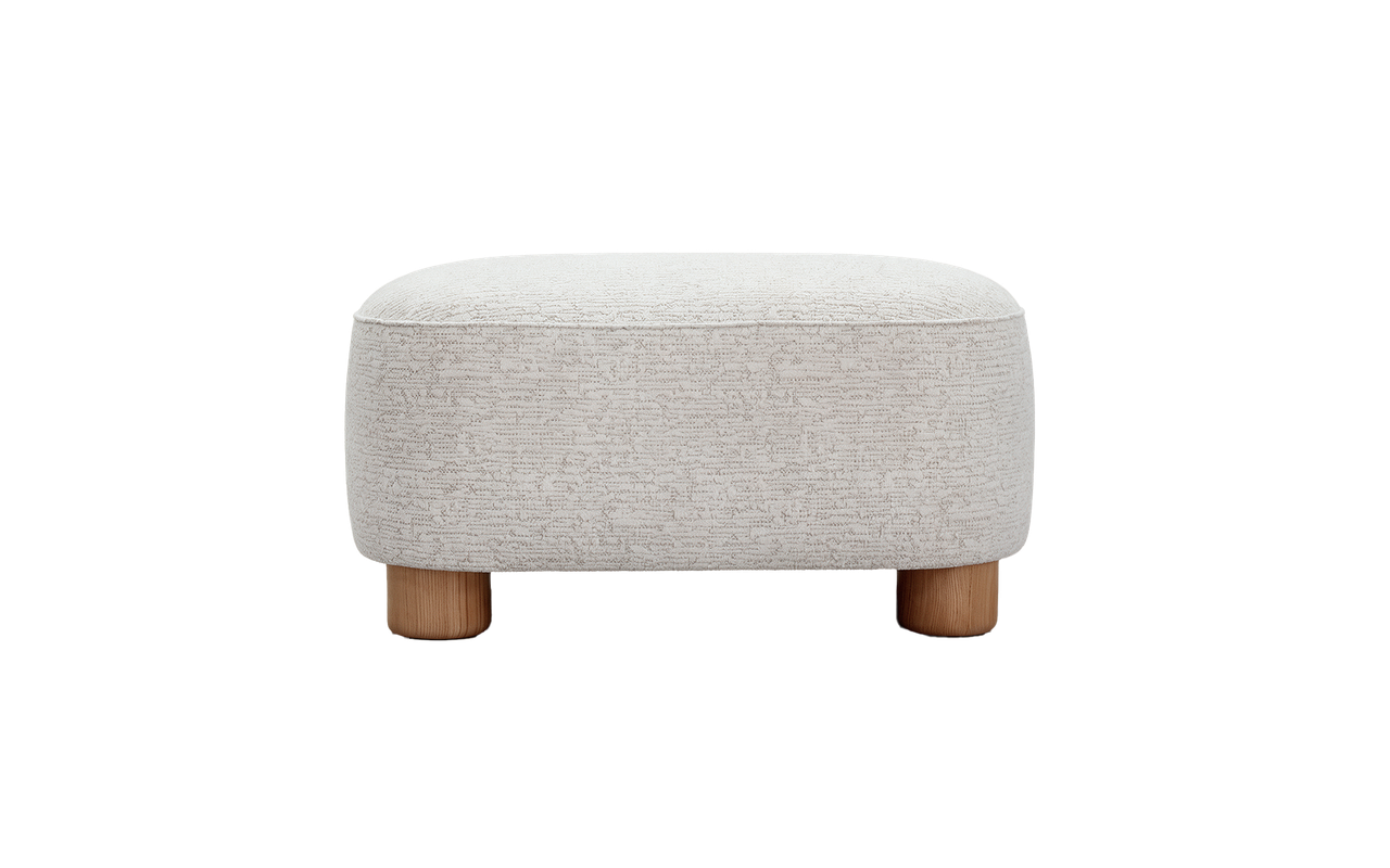 Coco Ottoman - Cove Natural