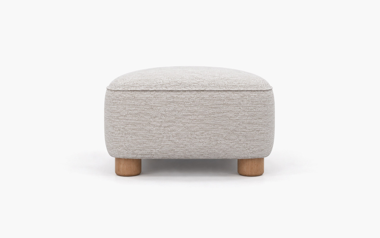 Coco Ottoman - Cove Natural