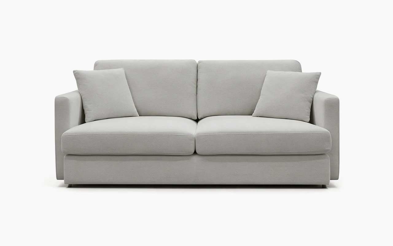 Mercer 2 Seat Sofa - Haven Natural with Standard Back Cushions