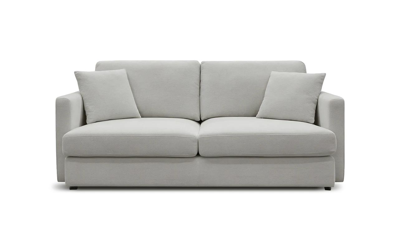 Mercer 2 Seat Sofa - Haven Natural with Standard Back Cushions