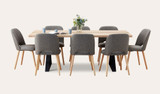 Adelaide dining suite with Alice chairs
