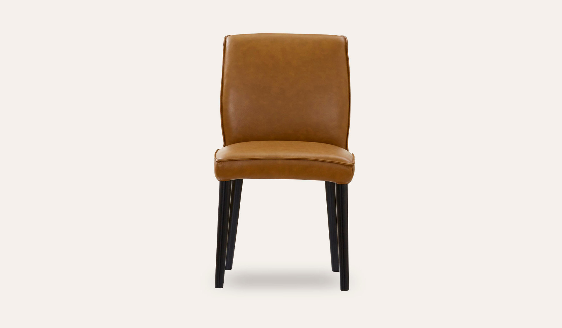 Coda dining chair in tan leather Focus on Furniture