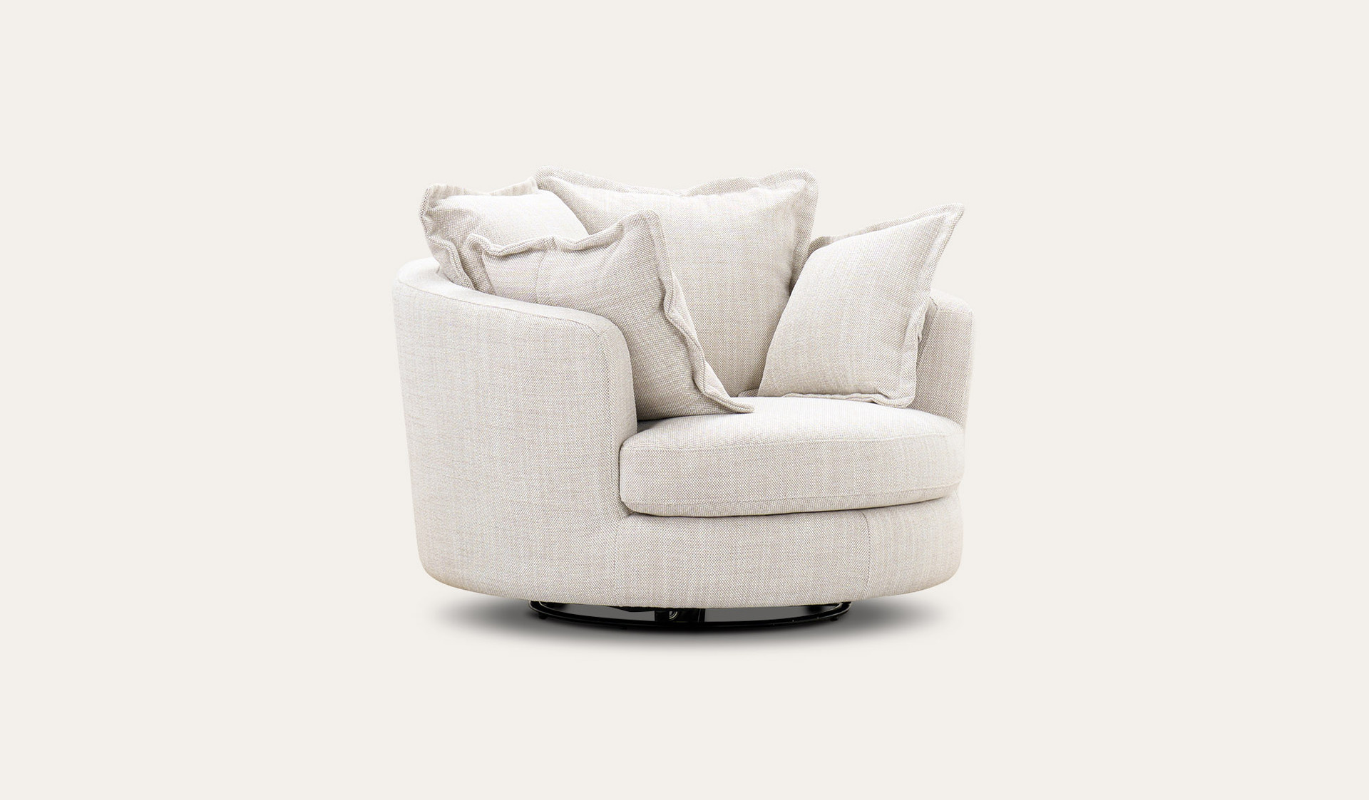 Cuddle swivel chair | Focus on Furniture