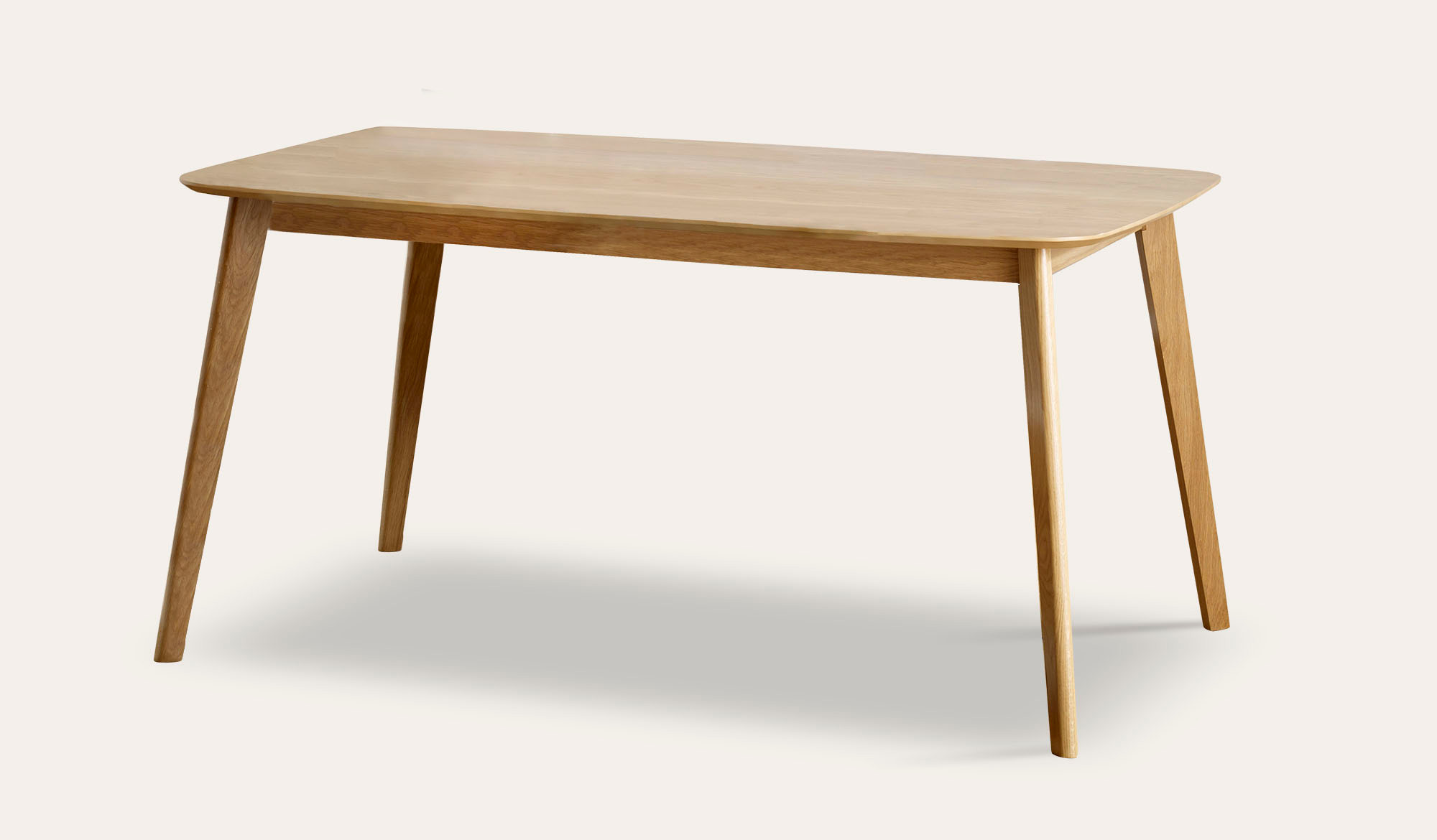 Scandi Rectangle Small Table Riga Scandi style oak dining table | Focus on Furniture