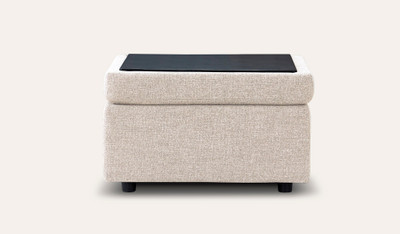 Flip top ottoman