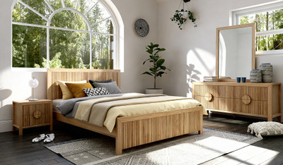 Banksia 5 pce dresser bedroom suite