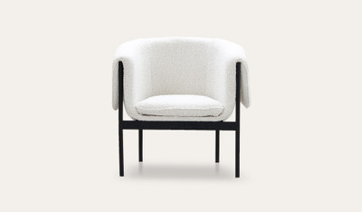 Ella bouclé armchair
