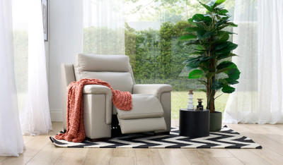 Bartlet leather recliner