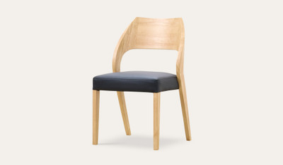 Johnny leather dining chair