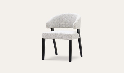 Bristol black dining chair