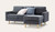 Apartment reversible chaise lounge