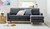 Apartment reversible chaise lounge