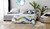 Austin 3 seat chaise lounge with storage + sofa bed