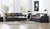 Tully 3 + 2 seat sofa suite in charcoal