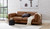 Paloma leather 3 seat sofa